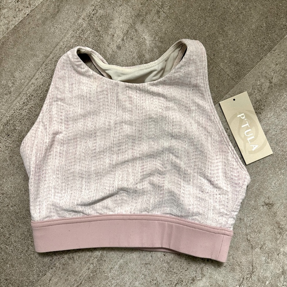 P’tula lavender peak bra, excellent condition!